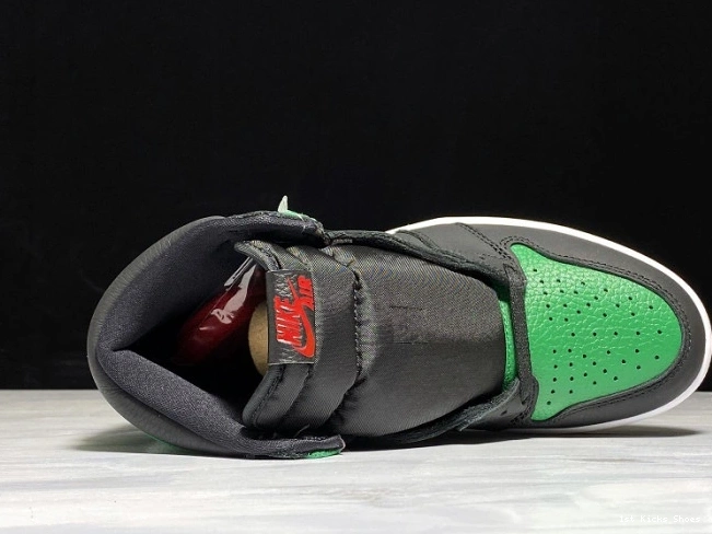 1st Kicks Pine 555088-030 Jordan 1 Air Green High 0712